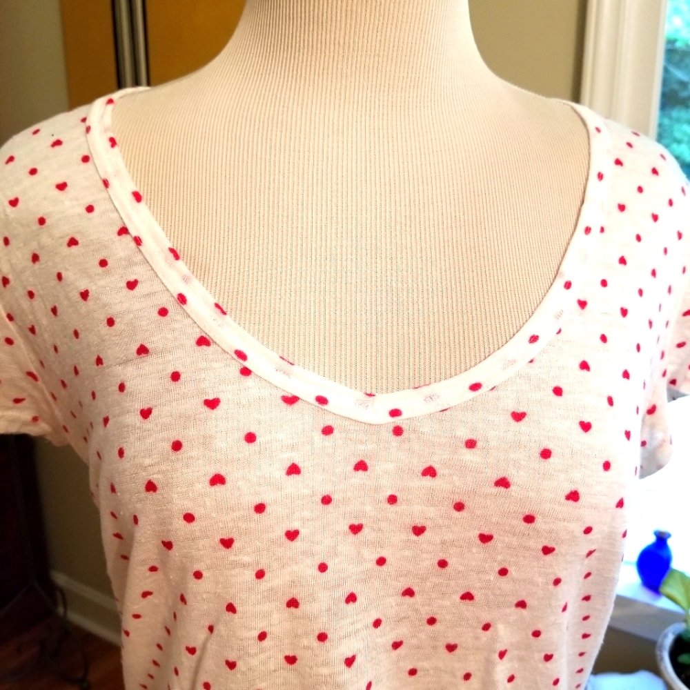 Madewell "Heart" Top